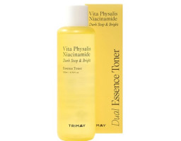 Освітлювальна тонер-есенція для обличчя Vita Physalis Niacinamide Dark Stop & Bright Toner Trimay, 200 мл