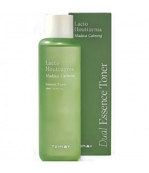 Успокаивающая тонер-эссенция для лица Lacto Houttuynia Madeca Calming Toner Trimay, 200 мл