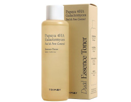 Отшелушивающий тонер-эссенция с энзимами Papaya 4HA Galactomyces Peel & Pore Control Toner Trimay, 2