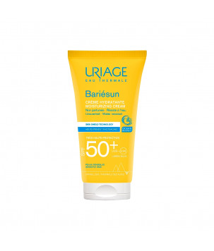 Uriage Сонцезахисний зволожуючий крем без ароматизаторів Bariesun Moisturuzing Cream Unscented SPF50+, 50 мл