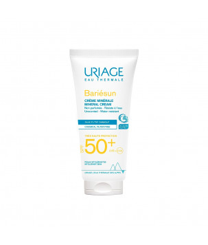 Uriage Сонцезахисний мінеральний крем SPF50+ Bariesun SPF 50+, 100 мл