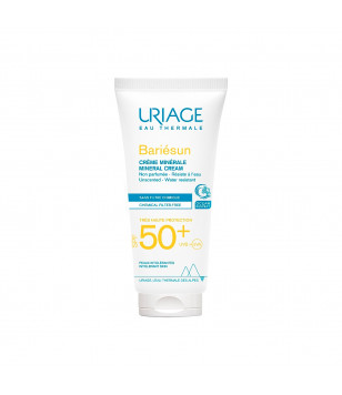Uriage Солнцезащитный минеральный крем SPF50+ Bariesun SPF 50+, 100 мл