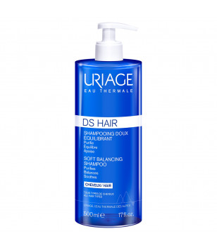 Uriage Шампунь мягкий, балансирующий DS Hair Soft Balancing Shampoo, 500 мл