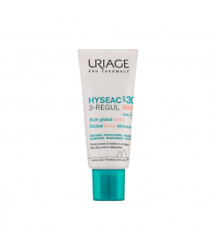 Uriage Тональный универсальный уход Hyséac 3-Regul Global Tinted Skincare SPF50, 40 мл