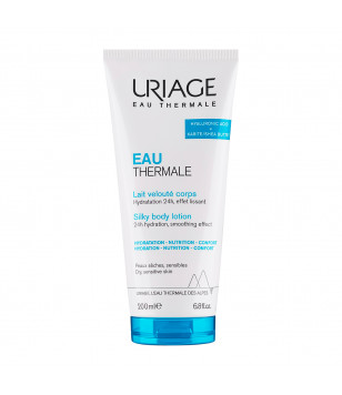 Uriage Шовковисте молочко для сухої та чутливої ​​шкіри Eau Thermale Siky Body Lotion, 200 мл