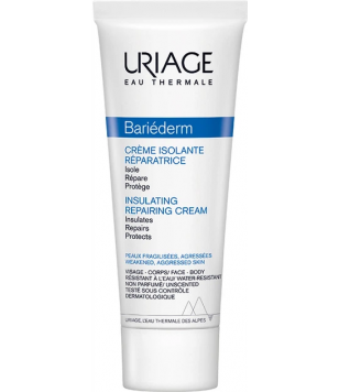 Uriage Відновлуюючий крем для обличчя та тіла Bariederm Cream, 75 мл