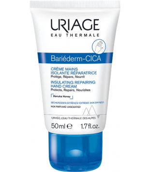 Uriage Відновлюючий крем для рук Bariederm Insulating Repairing Hand Cream, 50 мл