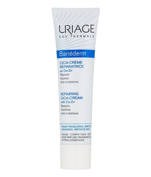 Uriage Відновлюючий цика-крем з Cu-Zn Bariederm Repairing Cica-Cream, 40 мл