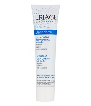 Uriage Відновлюючий цика-крем з Cu-Zn Bariederm Repairing Cica-Cream, 40 мл