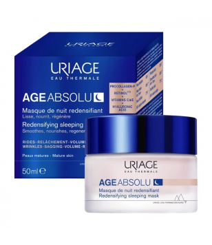 Uriage Восстановительная ночная маска для лица Age Absolu Redensifying Sleeping Mask, 50 мл