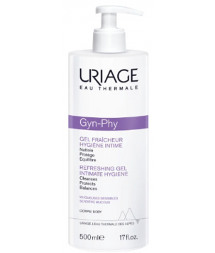 Uriage Гель для інтимної гігієни GYN PHY Toilette Intime Gel Fraicheur, 500 мл