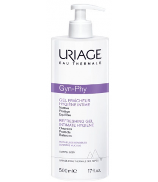 Uriage Гель для интимной гигиены GYN PHY Toilette Intime Gel Fraicheur, 500 мл