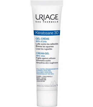 Uriage Гель-крем для мозолистих утворень та локалізованих потовщень Keratosane 30 Gel Cream, 40 мл