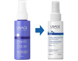 Uriage Дитячий спрей заспокійливий для пошкодженої шкіри Baby 1st Repairing Drying Spray 100 мл — купити в Україні