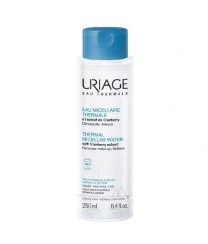 Uriage Міцелярна вода для нормальної та сухої шкіри Thermal Micellar Water Normal To Dry Skin, 250 мл