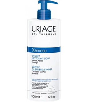 Uriage М'який очищувальний пінящийся для обличчя Xemose Gel, 500 мл