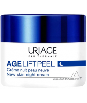 Uriage Нічний крем для обличчя Age Lift Peel New Skin Night Cream, 50 мл