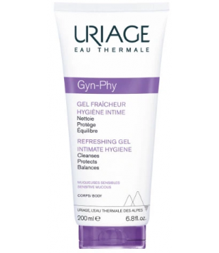 Uriage Освежающий гель для интимной гигиены Gyn-Phy Intimate Hygiene Refreshing Gel, 200 мл