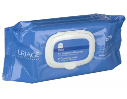 Uriage Очищающие салфетки с термальной водой, 70 шт. Baby 1st, 70 шт