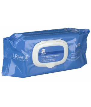 Uriage Очищуючі серветки з термальною водою, 70 шт. Baby 1st, 70 шт