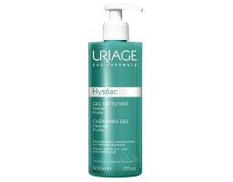 Uriage Очищуючий гель для вмивання Hyseac Anti-blemish Cleansing Gel (з дозатором), 500 мл