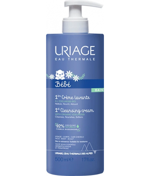 Uriage Очищаючий крем для дітей і немовлят Babies Cream Lavante, 500 мл