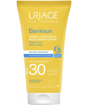 Uriage Сонцезахисний крем для обличчя Bariesun Moisturising Cream High Protection SPF30+, 50 мл