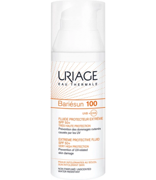 Uriage Сонцезахисний крем із екстремальним захистом Bariesun 100 Extreme Protective Fluid SPF 50+, 50 мл