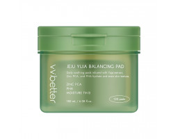 VVBetter Балансувальні тонер-педи з екстрактом юдзу Jeju Yuja Balancing Pads, 120шт