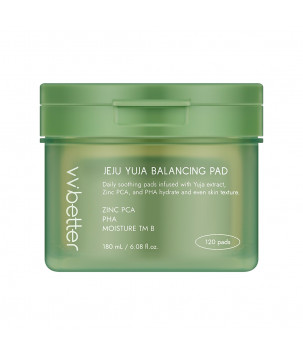 VVBetter Балансувальні тонер-педи з екстрактом юдзу Jeju Yuja Balancing Pads, 120шт