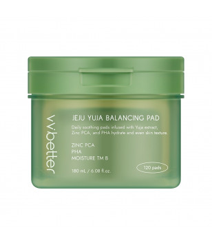 VVBetter Балансувальні тонер-педи з екстрактом юдзу Jeju Yuja Balancing Pads, 120шт