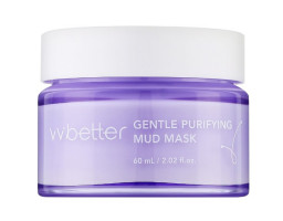 Грязьова маска для обличчя з каоліном, бакучіолом і скваланом Gentle Purifying Mud Mask VVBetter, 50 мл