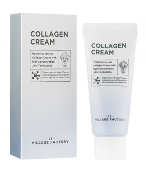Зволожуючий гель-крем для обличчя Collagen Cream Village 11 Factory, 50 мл