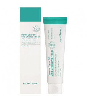 Пінка для вмивання Derma Clear B5 Cica Cleansing Foam Village 11 Factory, 150 мл