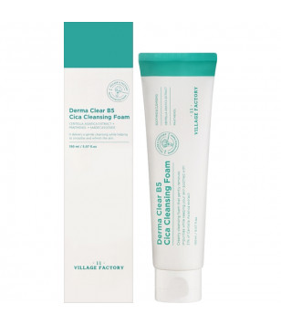 Пінка для вмивання Derma Clear B5 Cica Cleansing Foam Village 11 Factory, 150 мл
