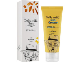 Сонцезахисний крем Daily Mild Sun Cream SPF 50+ PA++++ Village 11 Factory, 50 мл