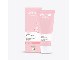 Weleda Sensitive — мигдальне зволожувальне очищувальне молочко для чутливої шкіри обличчя