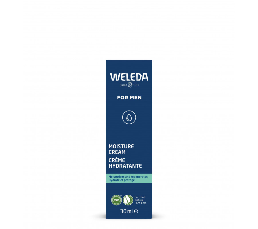 Weleda Moisture Cream for Men — чоловічий зволожуючий крем для обличчя, 30 мл
