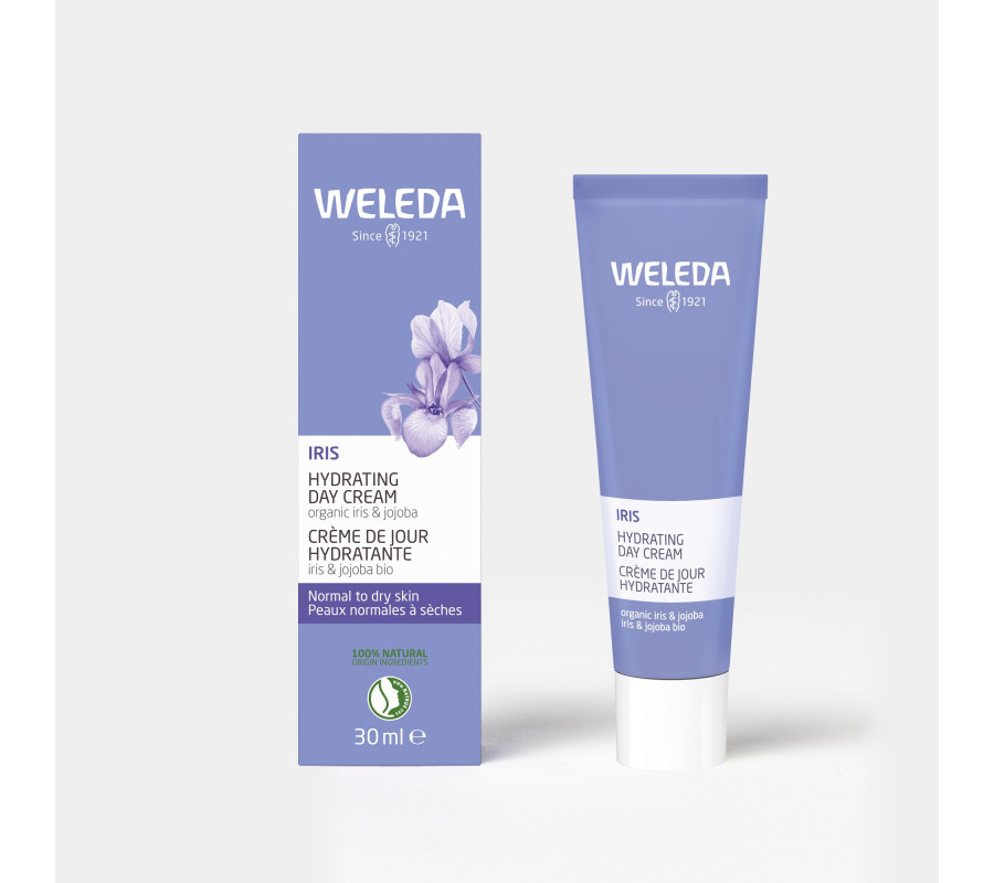 Weleda Iris Hydrating Day Cream — денний зволожуючий крем для обличчя з ірисом, 30 мл