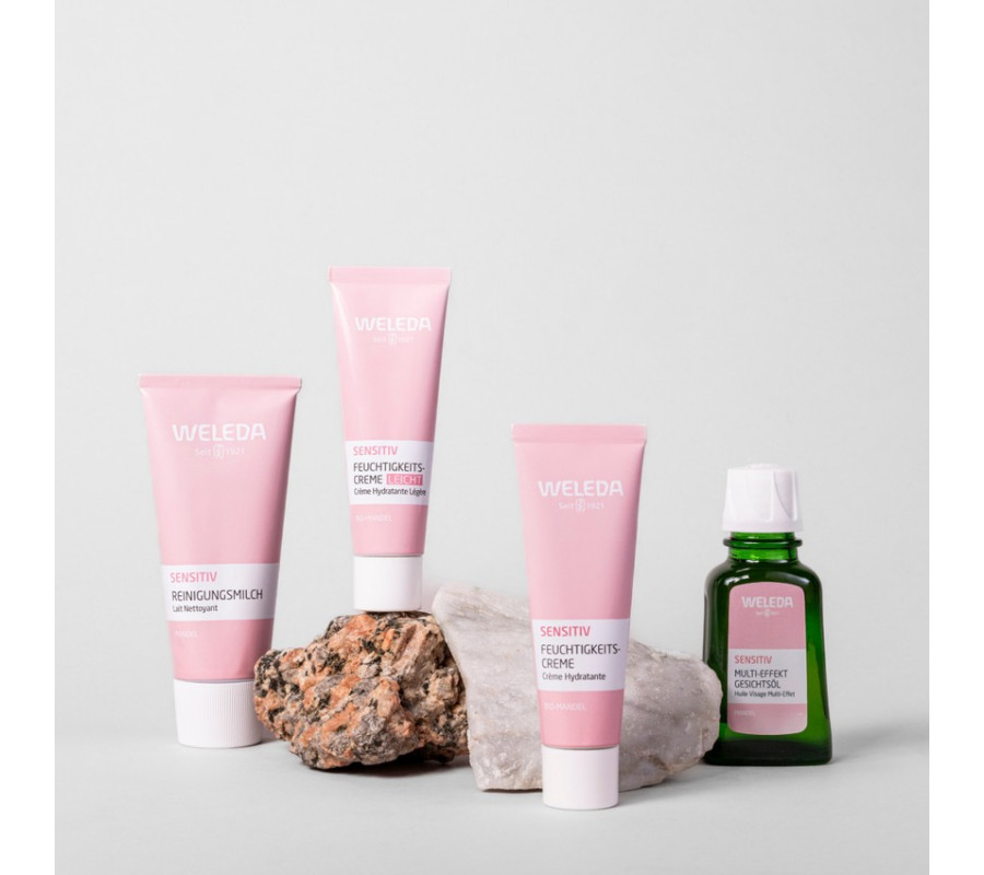 Weleda Almond Sensitive Face Oil — олія для обличчя мультифункціональна для чутливої шкіри, 50 мл