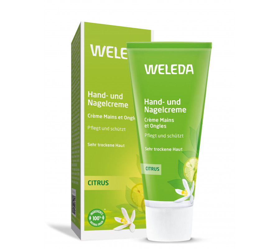 Weleda крем для рук і нігтів цитрусовий Citrus Hand and Nail Cream 50 мл. — купити в Україні