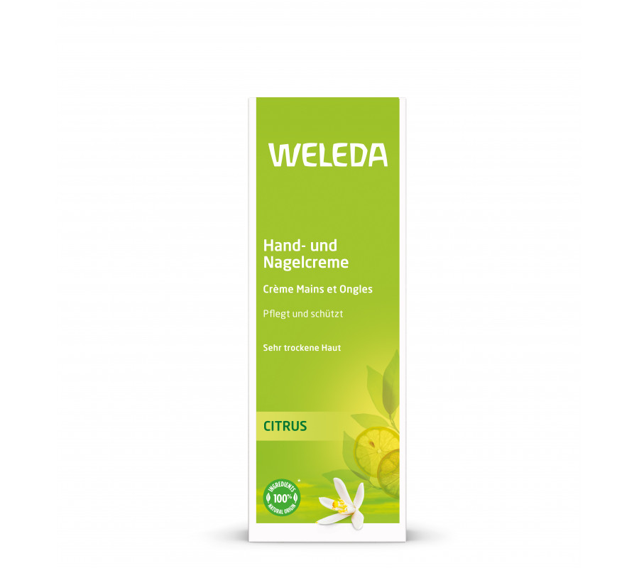 Weleda крем для рук і нігтів цитрусовий Citrus Hand and Nail Cream 50 мл. — купити в Україні