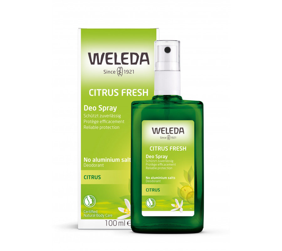 Weleda Citrus Deodorant — цитрусовый фреш дезодорант-спрей, 100 мл