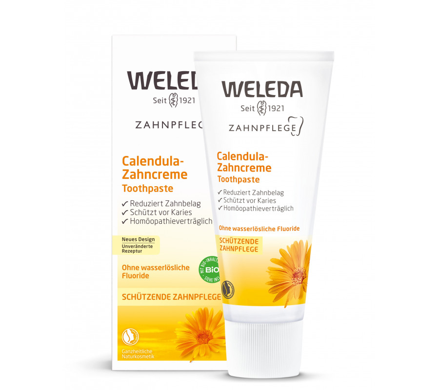 Weleda Calendula Toothpaste — зубна паста з нагідками, 75 мл