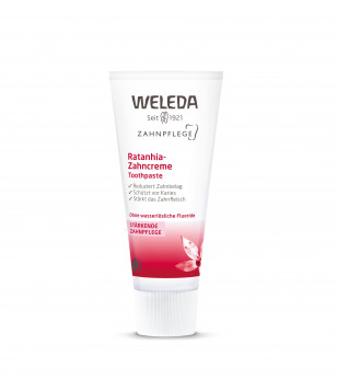 Weleda зубна паста ратанія Ratanhia Toothpaste, 75 мл