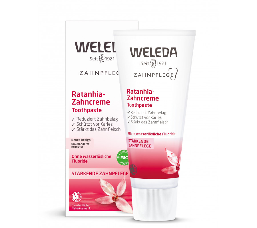 Weleda Ratanhia Toothpaste — зубна паста з ратанією, 75 мл