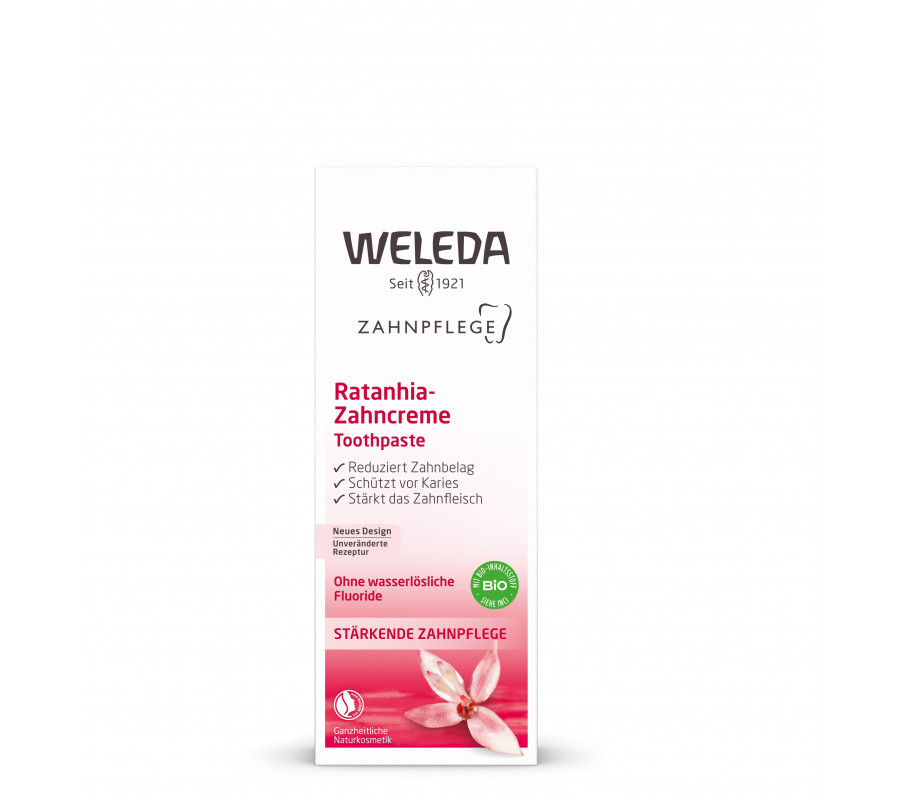 Weleda Ratanhia Toothpaste — зубна паста з ратанією, 75 мл