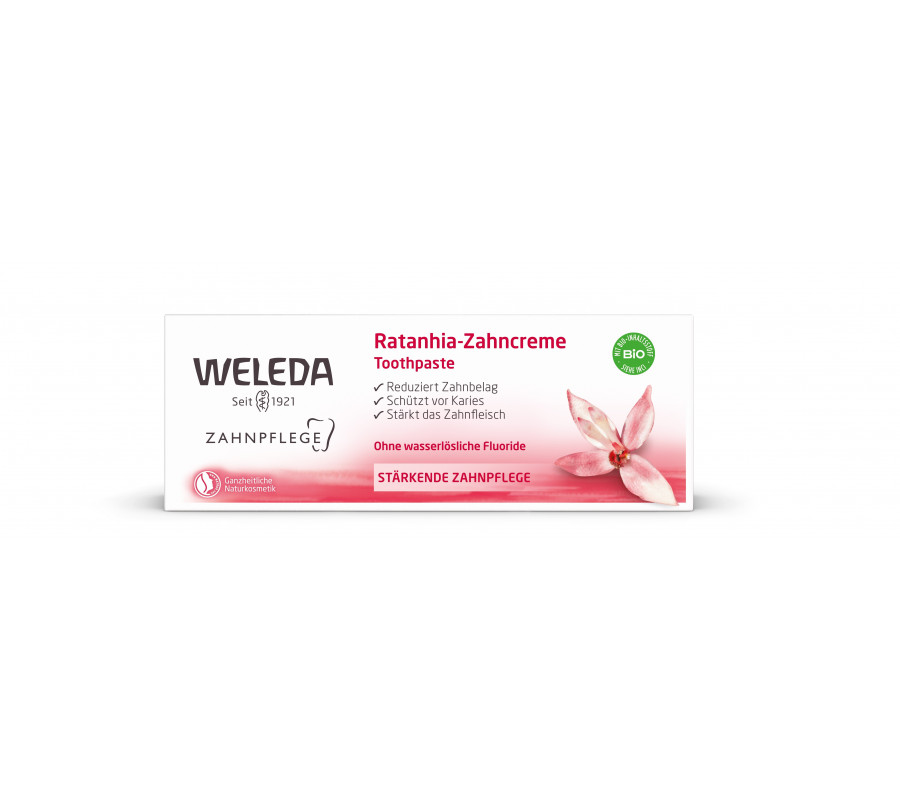Weleda Ratanhia Toothpaste — зубна паста з ратанією, 75 мл