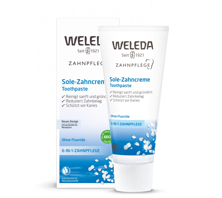 Weleda Salt Toothpaste — зубна паста з мінеральною сіллю, 75 мл