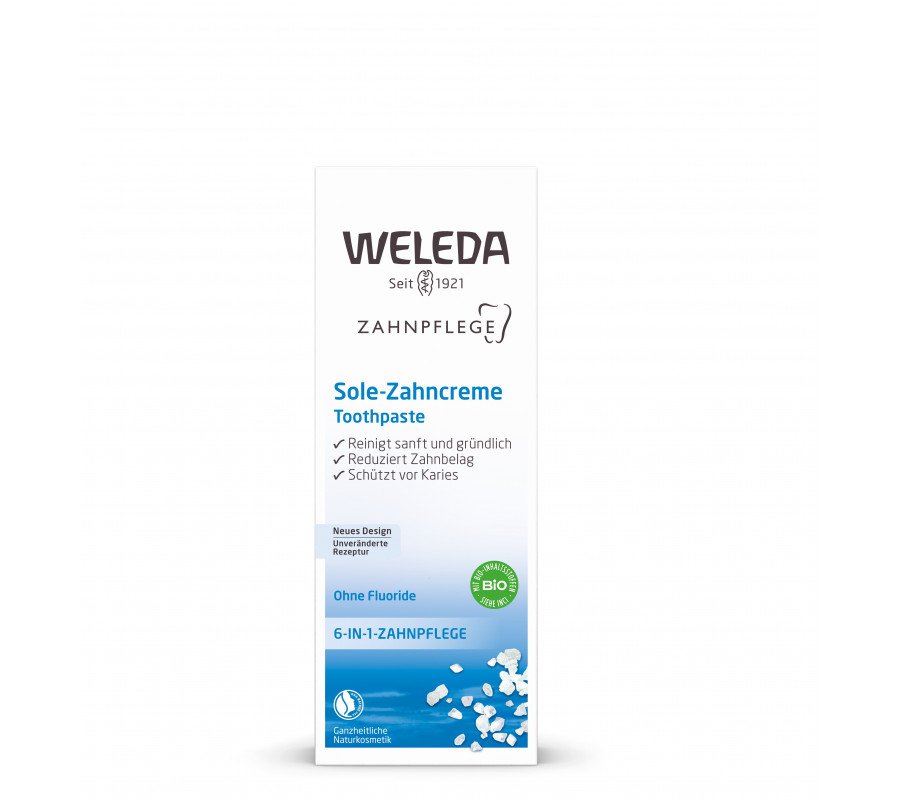 Weleda Salt Toothpaste — зубна паста з мінеральною сіллю, 75 мл